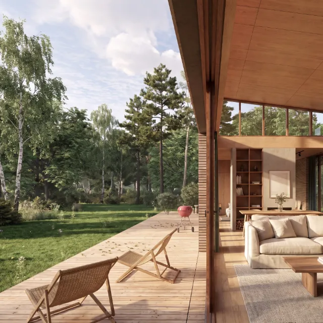 Forest villa