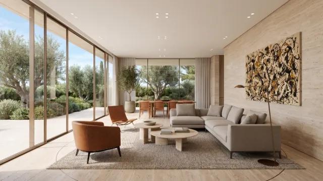 Villa interior